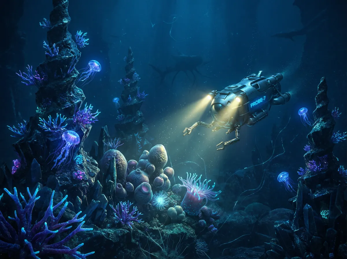 深海海沟探测器搜索 - 天帝为奴